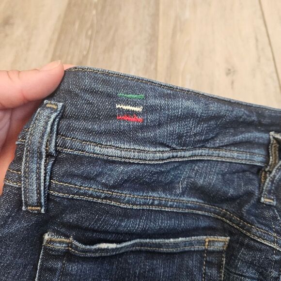 Diesel Matic Stretch Denim Jeans Dark Wash Straight Relaxed Women's 31 - Picture 9 of 12